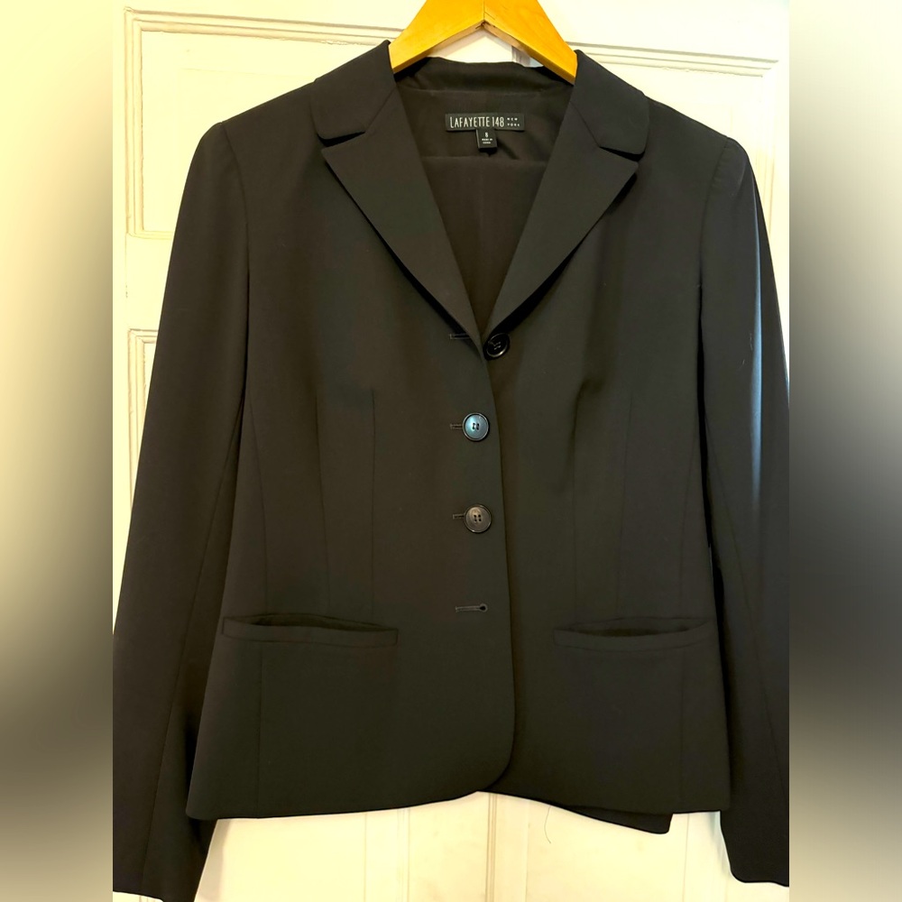 Lafayette 148 New York tailored suit jacket.